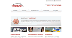 Desktop Screenshot of ibrpayroll.com